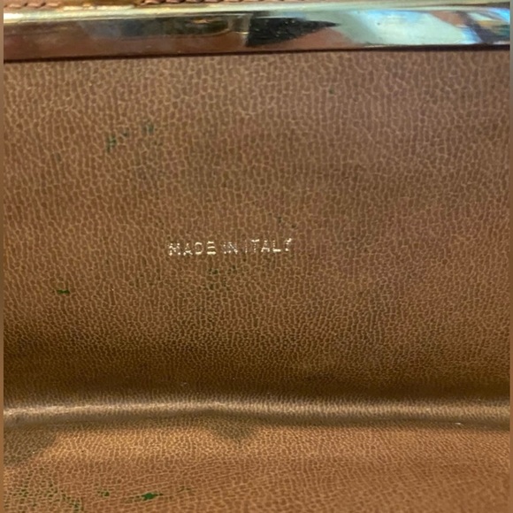 Celine Paris Macadam long kisslock billfold/ checkbook holder - Picture 6 of 9